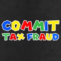Commit Tax Fraud Funny Garment-Dyed Heavyweight T-Shirt