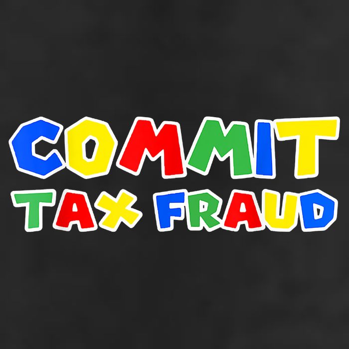 Commit Tax Fraud Funny Garment-Dyed Heavyweight T-Shirt