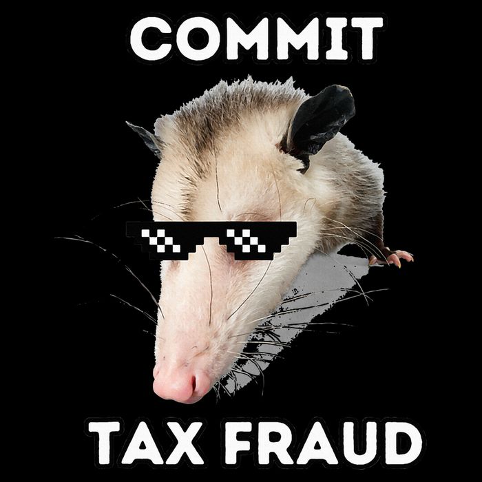 Commit Tax Fraud 16oz Travel Tumbler