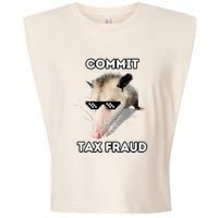 Commit Tax Fraud Garment-Dyed Women's Muscle Tee