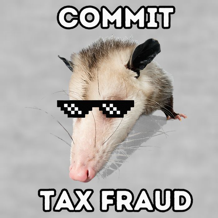 Commit Tax Fraud Ladies PosiCharge Tri-Blend Wicking Tank