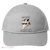 Commit Tax Fraud 7-Panel Snapback Hat