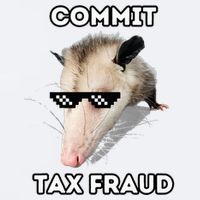 Commit Tax Fraud Sueded Cloud Jersey T-Shirt