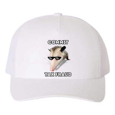 Commit Tax Fraud Yupoong Adult 5-Panel Trucker Hat