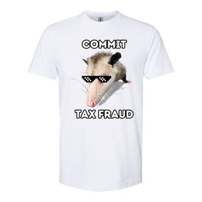 Commit Tax Fraud Softstyle® CVC T-Shirt