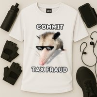 Commit Tax Fraud Performance Shirt