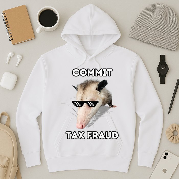 Commit Tax Fraud Hoodie