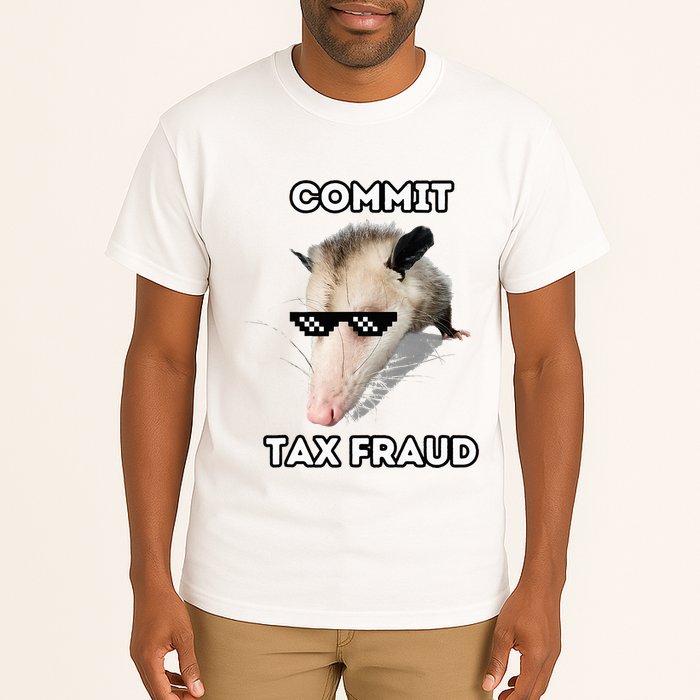 Commit Tax Fraud Tall T-Shirt