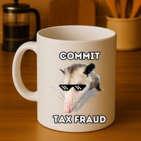 Commit Tax Fraud Mug