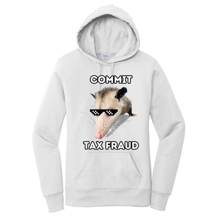 Commit Tax Fraud Women's Pullover Hoodie