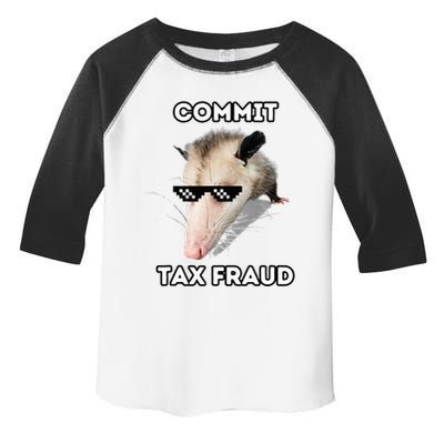 Commit Tax Fraud Toddler Fine Jersey T-Shirt