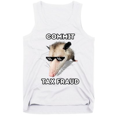 Commit Tax Fraud Tank Top