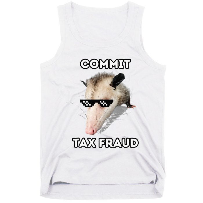Commit Tax Fraud Tank Top