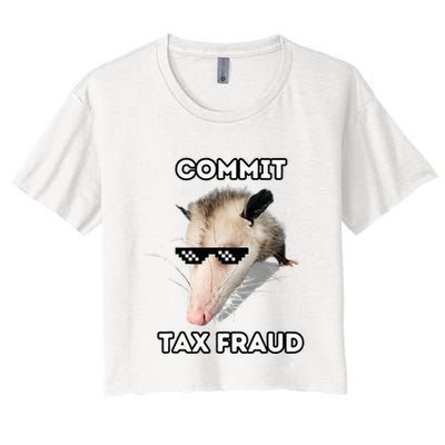 Commit Tax Fraud Crop Top