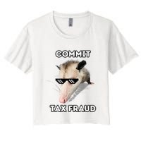 Commit Tax Fraud Crop Top