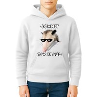 Commit Tax Fraud Kids Hoodie