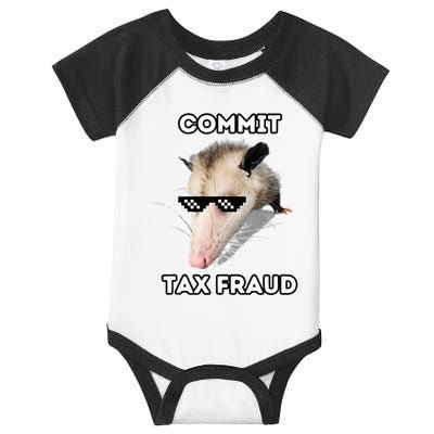 Commit Tax Fraud Infant Baby Jersey Bodysuit