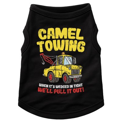 Camel Towing Funny Crude Tow Truck Recovery Workers Gift Doggie Tank