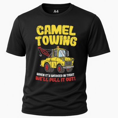 Camel Towing Funny Crude Tow Truck Recovery Workers Gift Performance Shirt