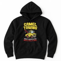 Camel Towing Funny Crude Tow Truck Recovery Workers Gift Hoodie