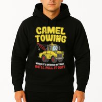Camel Towing Funny Crude Tow Truck Recovery Workers Gift Hoodie