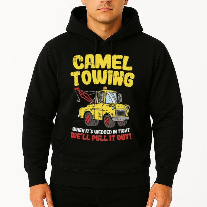 Camel Towing Funny Crude Tow Truck Recovery Workers Gift Hoodie