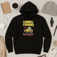 Camel Towing Funny Crude Tow Truck Recovery Workers Gift Hoodie