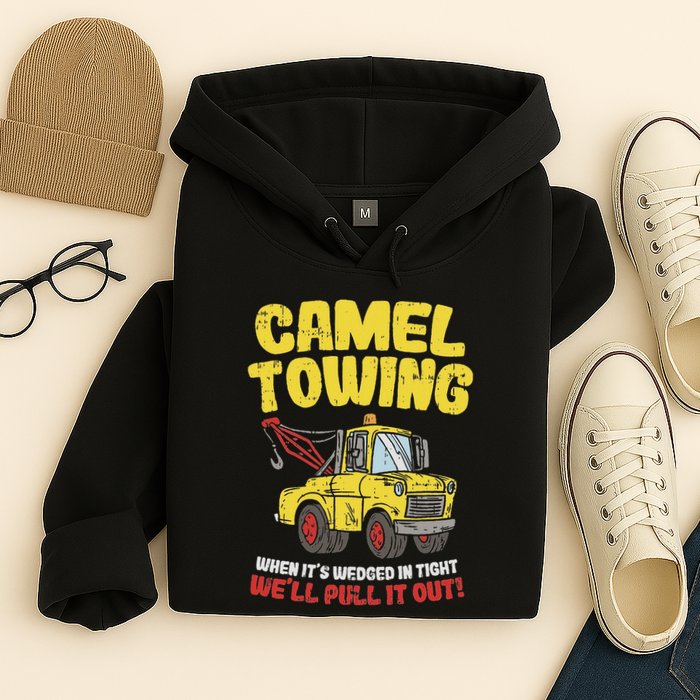 Camel Towing Funny Crude Tow Truck Recovery Workers Gift Hoodie