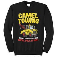 Camel Towing Funny Crude Tow Truck Recovery Workers Gift Sweatshirt