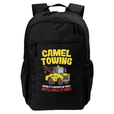 Camel Towing Funny Crude Tow Truck Recovery Workers Gift Backpack