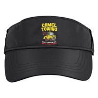 Camel Towing Funny Crude Tow Truck Recovery Workers Gift Adult Drive Performance Visor
