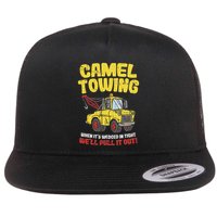 Camel Towing Funny Crude Tow Truck Recovery Workers Gift Flatbill Hat