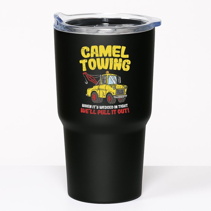 Camel Towing Funny Crude Tow Truck Recovery Workers Gift Tumbler
