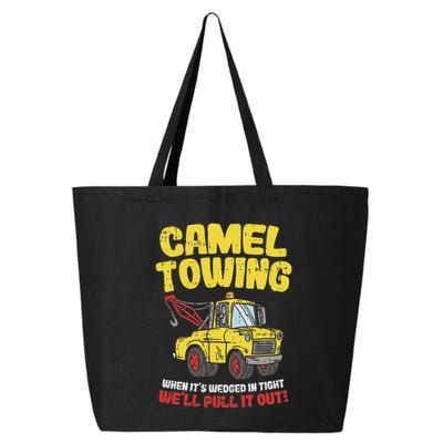 Camel Towing Funny Crude Tow Truck Recovery Workers Gift 25L Jumbo Tote