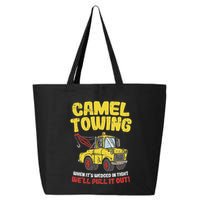 Camel Towing Funny Crude Tow Truck Recovery Workers Gift 25L Jumbo Tote