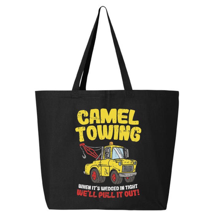 Camel Towing Funny Crude Tow Truck Recovery Workers Gift 25L Jumbo Tote