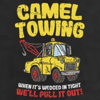 Camel Towing Funny Crude Tow Truck Recovery Workers Gift Trucker Hat