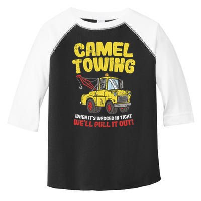 Camel Towing Funny Crude Tow Truck Recovery Workers Gift Toddler Fine Jersey T-Shirt