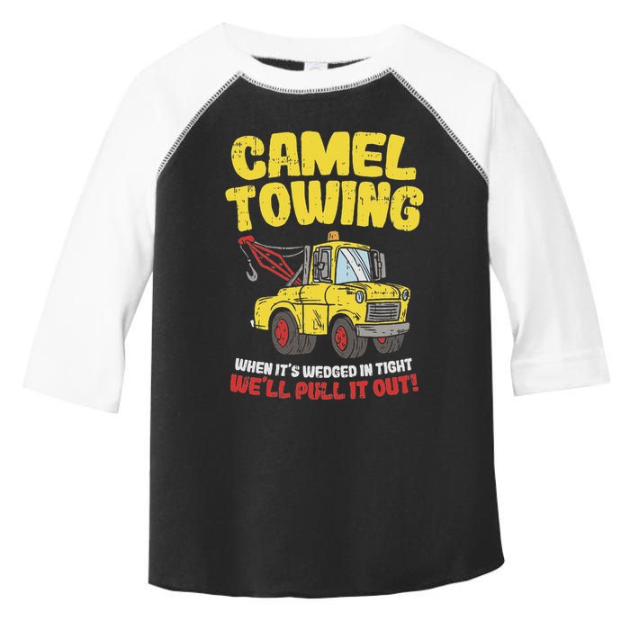 Camel Towing Funny Crude Tow Truck Recovery Workers Gift Toddler Fine Jersey T-Shirt