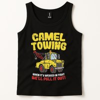 Camel Towing Funny Crude Tow Truck Recovery Workers Gift Tank Top
