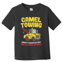 Camel Towing Funny Crude Tow Truck Recovery Workers Gift Toddler T-Shirt