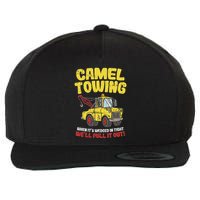 Camel Towing Funny Crude Tow Truck Recovery Workers Gift Wool Snapback Cap