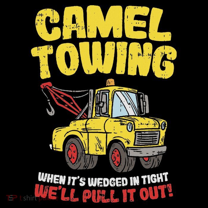 Camel Towing Funny Crude Tow Truck Recovery Workers Gift Zip Tote Bag
