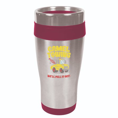 Camel Towing Funny Crude Tow Truck Recovery Workers Gift 16oz Travel Tumbler