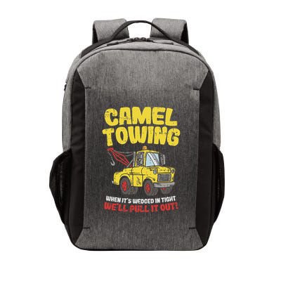 Camel Towing Funny Crude Tow Truck Recovery Workers Gift Vector Backpack