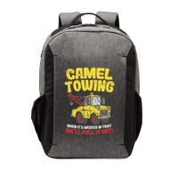 Camel Towing Funny Crude Tow Truck Recovery Workers Gift Vector Backpack