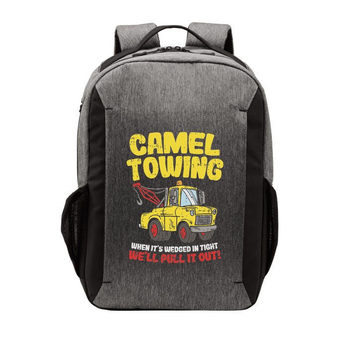 Camel Towing Funny Crude Tow Truck Recovery Workers Gift Vector Backpack