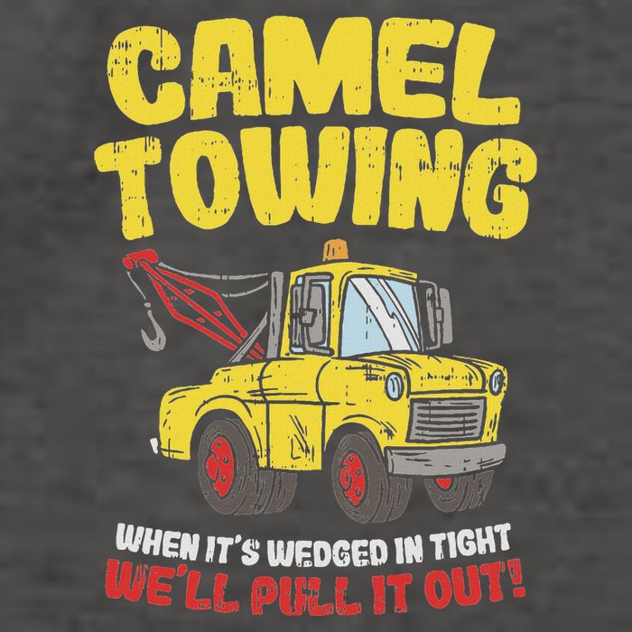 Camel Towing Funny Crude Tow Truck Recovery Workers Gift Vector Backpack