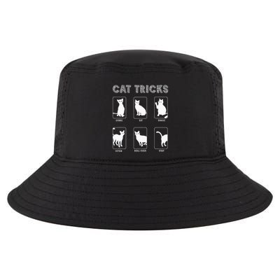 Cat Tricks Funny Kitten Kitty Pet Owner Gift Cool Comfort Performance Bucket Hat
