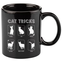 Cat Tricks Funny Kitten Kitty Pet Owner Gift 11oz C Handle Ceramic Mug